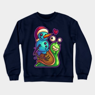 Snail Man Crewneck Sweatshirt